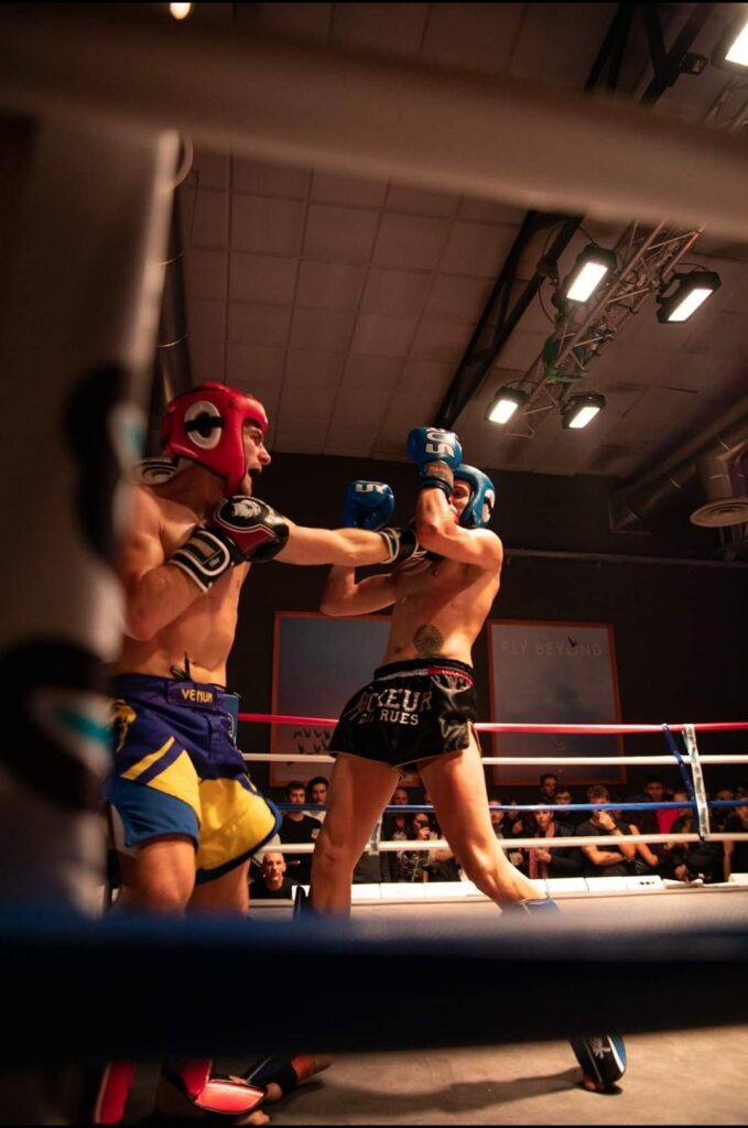 pugno sul ring