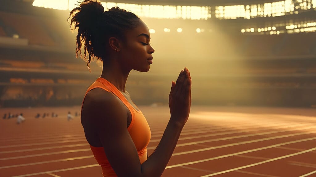 donna che pratica mindfulness