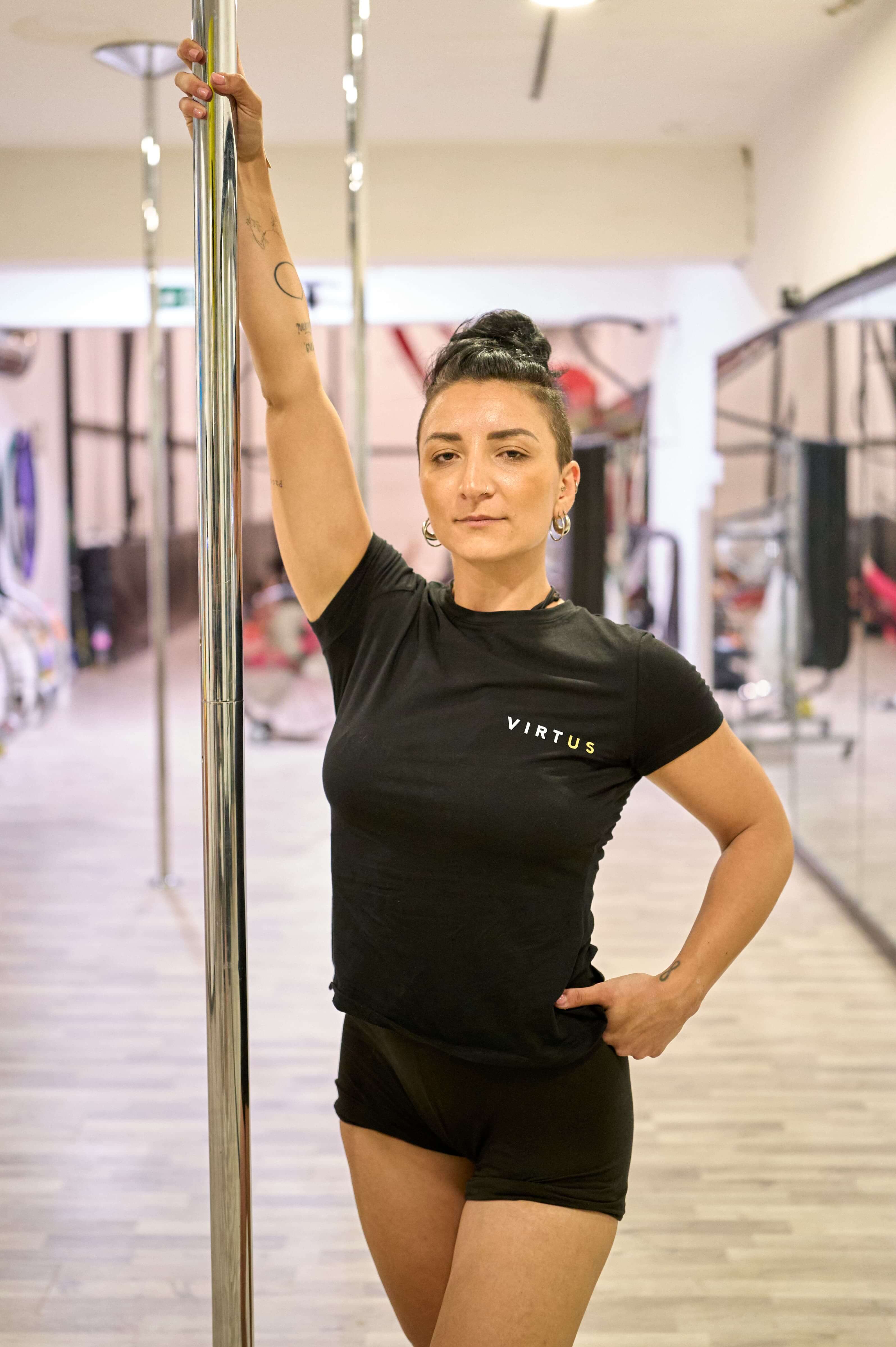 Maria — istruttrice Pole Dance alla Virtus